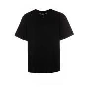 Y/Project Chrome Logo V-Neck T-Shirt Black, Herr