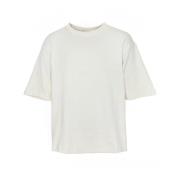 Daily Paper Stickad T-shirt med logotyp White, Herr