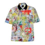 Brain Dead Leomi's World Skjorta Multicolor, Herr