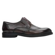 Estro Herr Brun Läderbrogues med Dekorativ Perforering Er00114401 Brow...