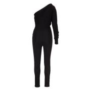 Saint Laurent Stilfull Jumpsuit för Kvinnor Black, Dam