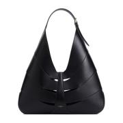 Alaïa Svart Delta Hobo Väska Black, Dam