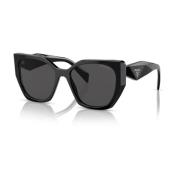 Prada Innovativa kuddformade solglasögon Black, Dam