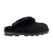 UGG Svart Mocka Mule Sandaler Black, Dam