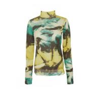 Closed Long Sleeve Tops Multicolor, Dam