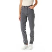 Nudie Jeans Jeans Gray, Dam