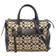 Coach Pre-owned Pre-owned Canvas totevskor Multicolor, Dam