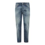 Dondup Stiliga Denim Jeans för Kvinnor Blue, Herr