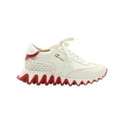 Christian Louboutin Pre-owned Pre-owned Laeder sneakers White, Dam