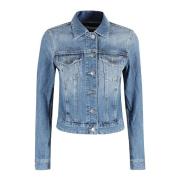 Dondup Klassiska Denim Jeans för Vardagsbruk Blue, Dam