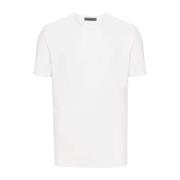 Corneliani Vita T-shirts och Polos White, Herr
