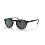 Oliver Peoples Stiliga solglasögon med unik design Black, Unisex