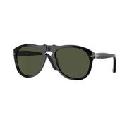 Persol Klassiska Svarta Solglasögon Black, Unisex