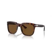 Persol Stiliga solglasögon med mörka linser Brown, Unisex