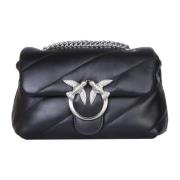 PINKO Cross Body Bags Black, Dam