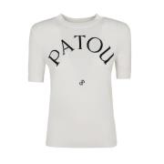 Patou Vita T-shirts & Polos för kvinnor White, Dam