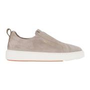 Santoni Bruna Sneakers Ss24 Beige, Herr