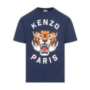 Kenzo Stilfull T-Shirt Blue, Herr