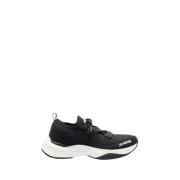 Moschino Svarta Sneakers med Logotyptryck Black, Dam