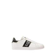 Emporio Armani EA7 Vita Sneakers för Män White, Herr