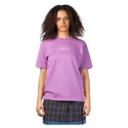 Undercover Lila Grafisk Tryck Bomull T-shirt Purple, Dam
