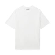 Post Archive Faction Asymmetrisk Tee med Streamlines White, Herr