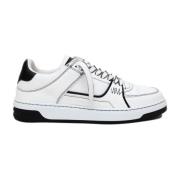 Represent Apex Kontrast Sneakers Vit Läder White, Herr