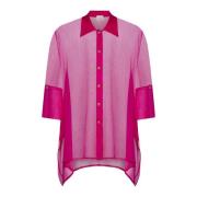 Alysi Fuchsia Skjortor för Kvinnor Pink, Dam