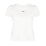 MM6 Maison Margiela Vita T-shirts och Polos från MM6 White, Dam
