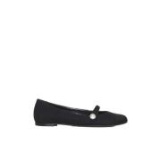 Roberto Festa Svarta platta skor Elegant stil Black, Dam