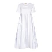 Blanca Vita Eleganta klänningar med tasche ruota b White, Dam