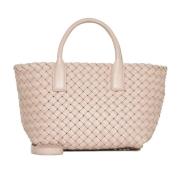 Bottega Veneta Stiliga Cabat Väskor Kollektion Pink, Dam