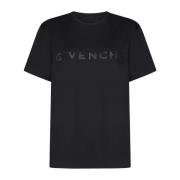 Givenchy Svarta T-shirts och Polos Black, Dam