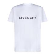 Givenchy Vit Stilfull Skjorta White, Herr