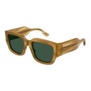 Gucci Stylish Sunglasses in Light Brown/Green Brown, Herr