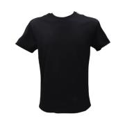Moschino Casual Bomull T-shirt Black, Herr