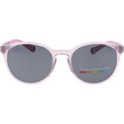 Polaroid Stiliga solglasögon med unik design Pink, Unisex