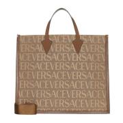 Versace Stilfull Stor Toteväska Brown, Herr