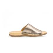 Gabor Bronze Dam Slides Comfort Collection Gray, Dam