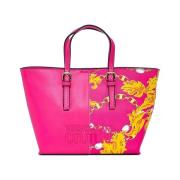 Versace Jeans Couture Rosa Shoppingväska Chic Stil Pink, Dam