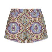 Etro Snygga Shorts för Män Multicolor, Dam