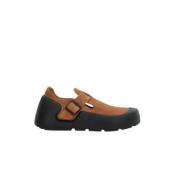 Birkenstock Brun Nubuck Slip-On Skor Brown, Herr