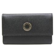 Bvlgari Vintage Pre-owned Canvas nyckelhllare Black, Dam