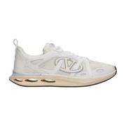 Valentino Garavani VLogo Easyjog Låg-Top Läder Sneakers White, Herr