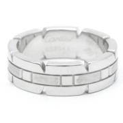 Cartier Vintage Pre-owned Vitt guld ringar Gray, Dam