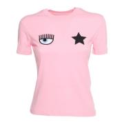 Chiara Ferragni Collection Rosa T-shirts och Polos Pink, Dam