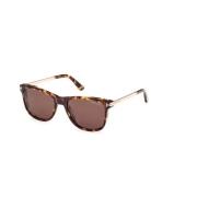 Tom Ford Klassiska solglasögon mörk Havana bruna linser Brown, Unisex