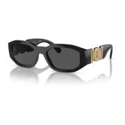 Versace Herr Solglasögon Nylon Poliammide Black, Herr