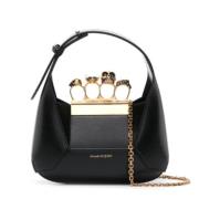 Alexander McQueen Svarta väskor för stiliga outfits Black, Dam