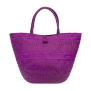 Ulla Johnson Stor Marta Shopper Väska Purple, Dam